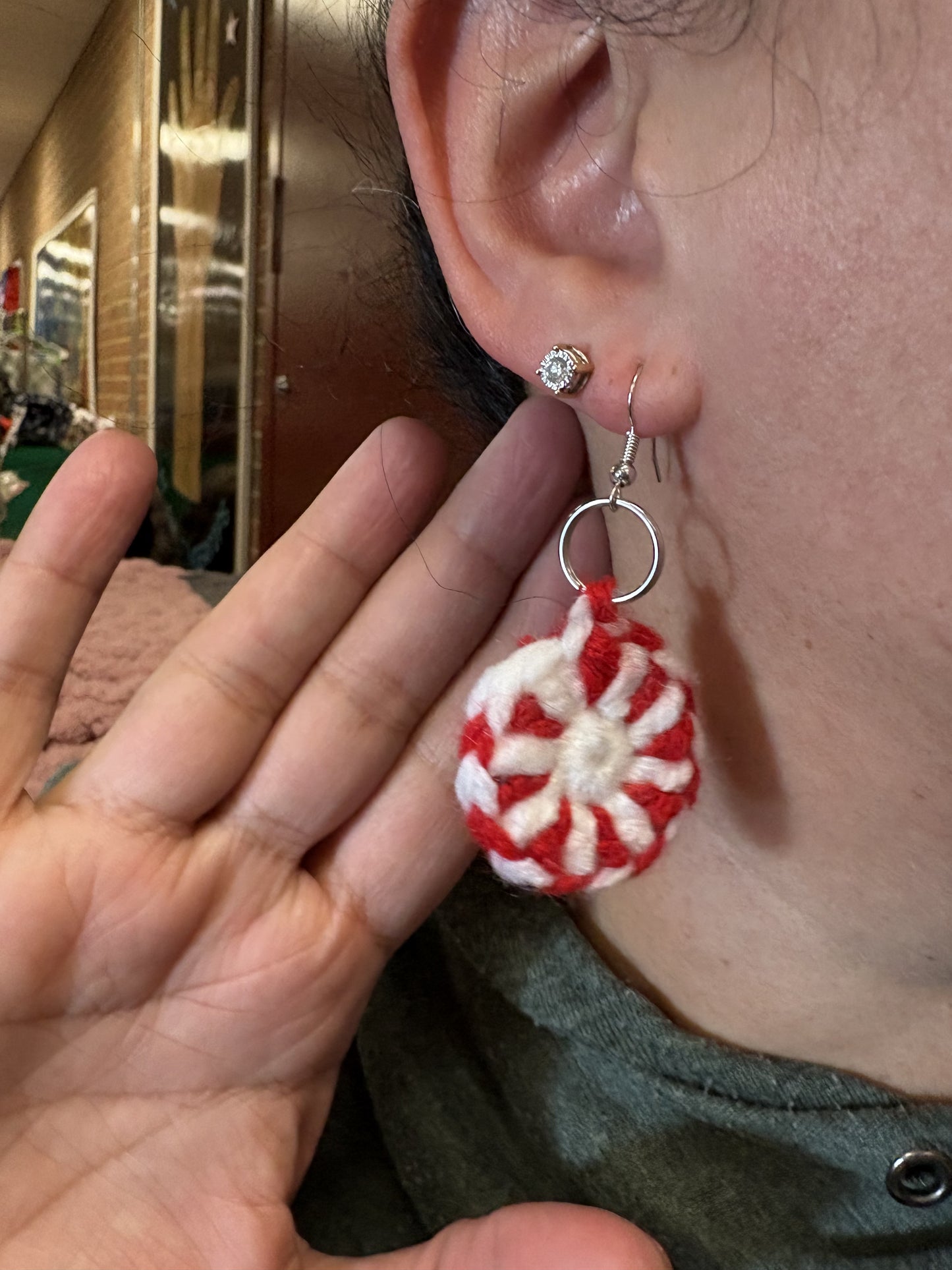 holiday earrings