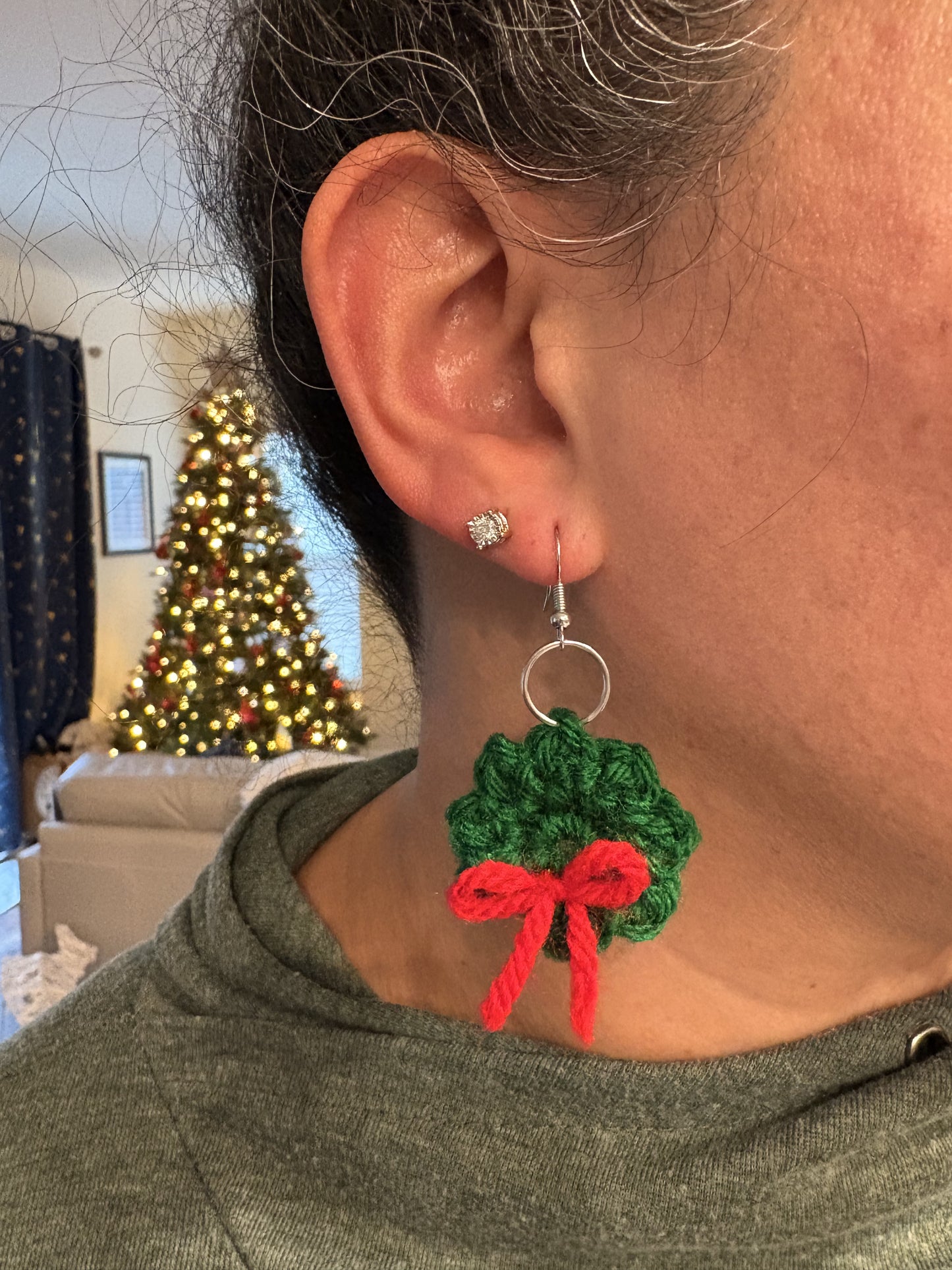 holiday earrings