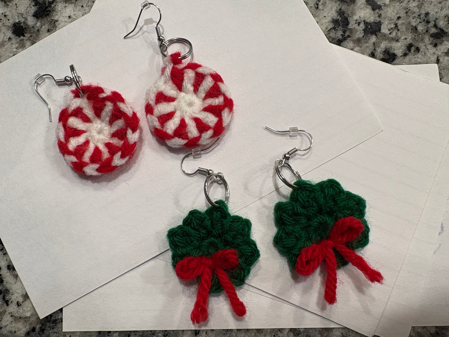 holiday earrings